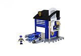Игровой набор Brio Полицейский участок, 6 элементов, свет, звук
