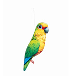Подарочная игрушка Fancy Попугай зеленый, 34 см