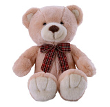 Мягкая игрушка Softoy Медведь, персиковый, 32 см