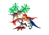 Набор фигурок 1Toy В мире животных, 10 динозавров и аксессуаров