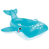 Акула надувная Intex голубая, пятнистая, 168х140 см, в коробке