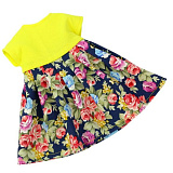 Одежда для куклы Герда Фабрика Весна Яркие цветы, 35-40 см