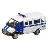 Модель автомобиля Play Smart Автопарк микроавтобус Полиция,1/50, инерционная