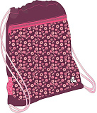 Мешок-рюкзак для обуви Belmil Butterfly, с вент. сеткой и объем. карм. на молн., 35х43 см