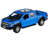 Модель машины Технопарк Ford F-150 Raptor, синяя, инерционная