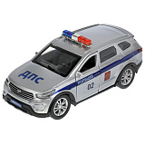Модель машины Технопарк Hyundai Santa Fe, Полиция, инерционная