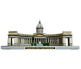 Сборная модель Умная Бумага Казанский собор. Санкт-Петербург, в миниатюре