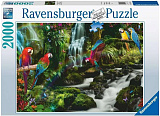 Пазл Ravensburger Разноцветные попугаи в джунглях, 2000 дет.