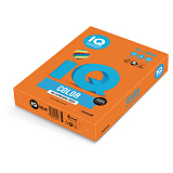 Бумага цветная IQ Сolor A4, 80 г/м2, 500 л., интенсив, оранжевая