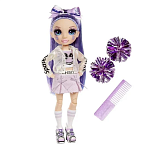 Кукла Rainbow High Cheer Doll. Violet Willow, Purple