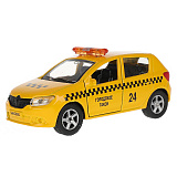 Модель машины Технопарк Renault Sandero Такси, инерционная