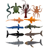 Набор из 12-и морских животных Играем Вместе, 10 см