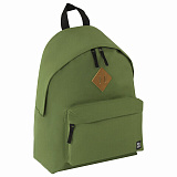 Рюкзак Brauberg универсальный, сити-формат, один тон, зеленый, 20 литров, 41х32х14 см