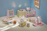 Игровой набор Sylvanian Families Детская комната, розовая