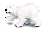 Фигурка Collecta Медвежонок полярного медведя, стоящий, S