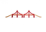 Игровой набор Brio Подвесной мост, двойной, 5 элементов