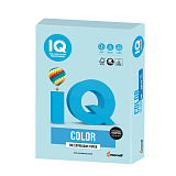 Бумага цветная IQ Сolor A4, 160 г/м2, 250 л., пастель, голубая