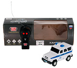 Модель машины Технопарк УАЗ Hunter Полиция, белая, на радиоуправлении, свет