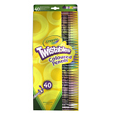 Набор выкручивающихся цветных карандашей Crayola, 40 шт.