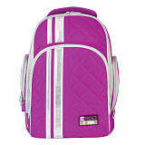 Рюкзак Tiger Family фиолетовый, 19 л, с ортопедической спинкой, для средней школы, универсальный, 39х31х22 см