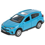 Модель машины Технопарк Toyota RAV 4, голубая, инерционная