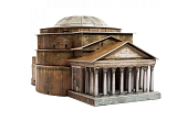 Сборная модель Умная Бумага Римский пантеон. Италия