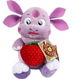 Мягкая игрушка Мульти-Пульти Лунтик с клубничкой, 16 см