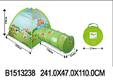 Игровая палатка Shantou Ферма, с туннелем, в сумке