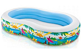 Детский надувной бассейн Intex Райская лагуна