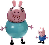 Игровой набор Peppa Pig Семья Пеппы, 2 фиг., в ассортименте