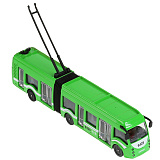Троллейбус Технопарк сочленённый, Гортранс, зеленый, инерционный