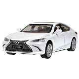 Модель машины Технопарк Lexus ES 300h, белая, инерционная, свет, звук, 1/32