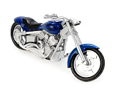 Модель Технопарк Мотоцикл Чоппер, 14.5 см, синий