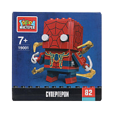 Конструктор Город мастеров Сборная фигурка Супергерои, 82 дет.