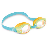 Очки для плавания Intex, 3-8 лет, в блистере