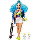Кукла Barbie Экстра, с голубыми волосами