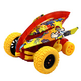 Машинка фрикционная Funky Toys Граффити Акула, 4х4, с желтыми колесами