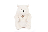 Мягкая игрушка Lapkin Толстый кот, 39 см, белый