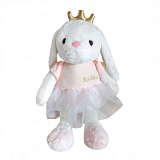 Мягкая игрушка Fluffy Family Зайка Принцесса, 45 см
