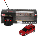 Модель машины Технопарк LADA Largus, красная, на радиоуправлении, свет