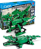 Конструктор Double Eagle Динозавр + Крокодил, 2 в 1, 450 дет., в коробке