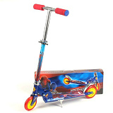 Самокат SPIDER MAN,алюмин,колесо ПУ 120мм,АBEC-5,платформа34*9.4 см (157968)