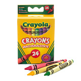 Пастель Crayola разноцветная, 24 шт.