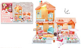 Кукольный дом Princess House, с куклой, свет, пар, в коробке