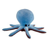 Игрушка мягконабивная KiddieArt Tallula Осьминог, 30х60 см, голубой