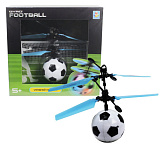 Игрушка на сенсорном управлении 1toy Gyro Шар Football, со светом, диаметр 4,5 см