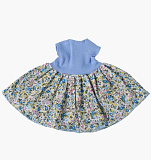 Одежда для куклы Герда Фабрика Весна Летние цветы, 35-40 см