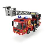 Пожарная машина Dickie MAN, 37 см, свет, звук, фрикционный, водяной насос