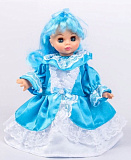 Кукла-перчатка Фабрика Весна Девочка с голубыми волосами, 31 см