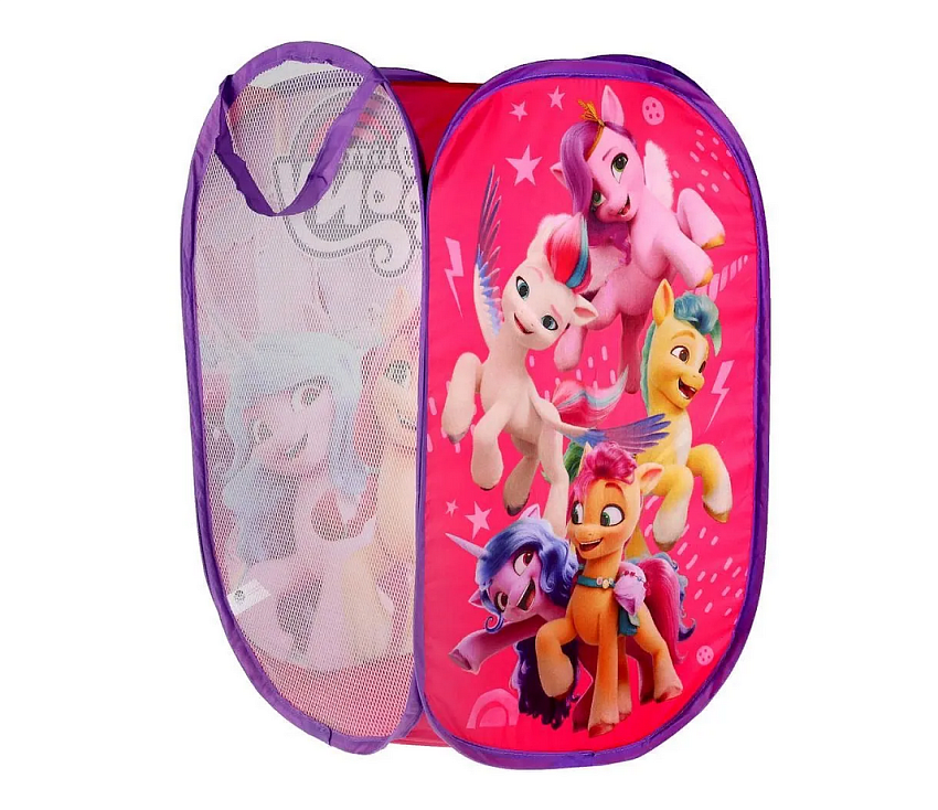 Корзина для игрушек Играем Вместе Мой маленький пони, 36x58 см - фото